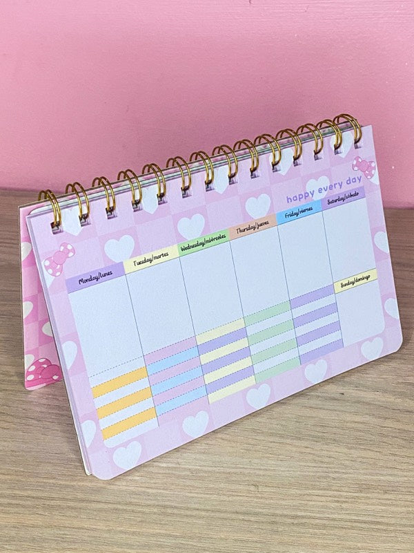 Planner semanal Hello Kitty