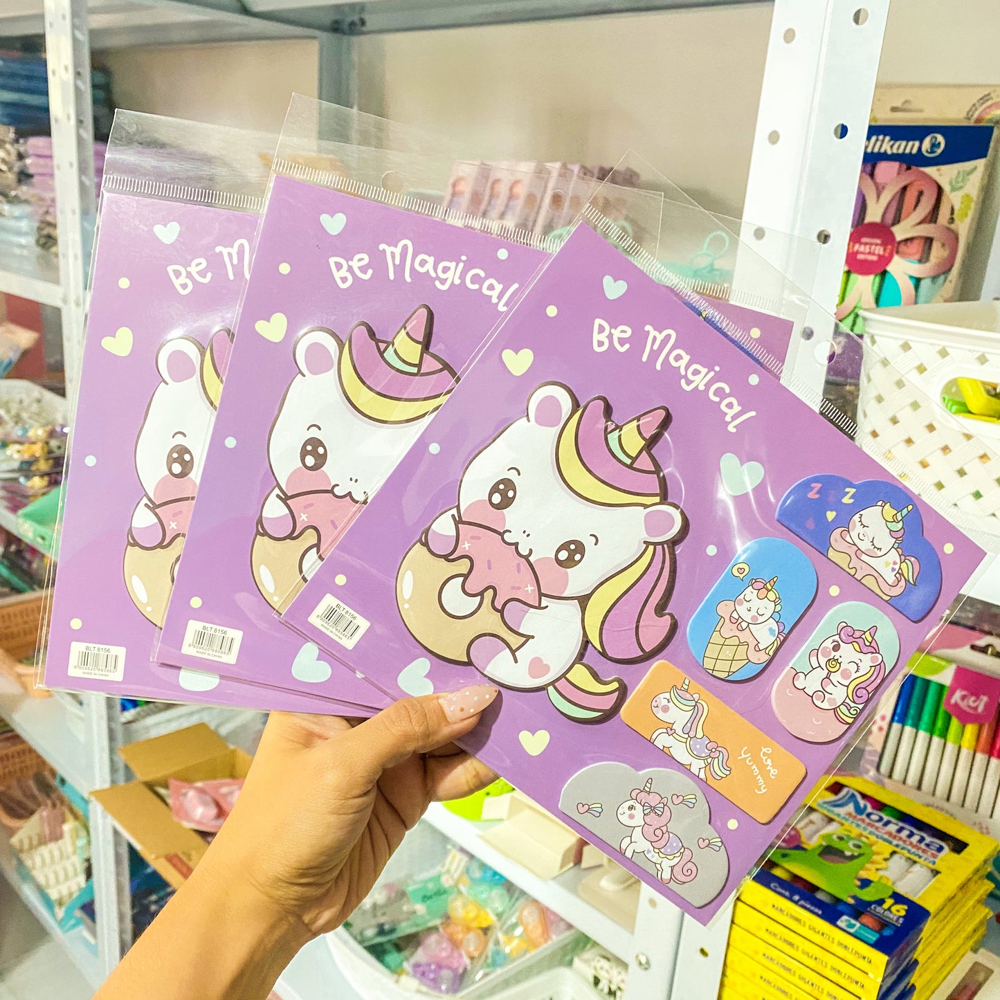 Post it unicornios